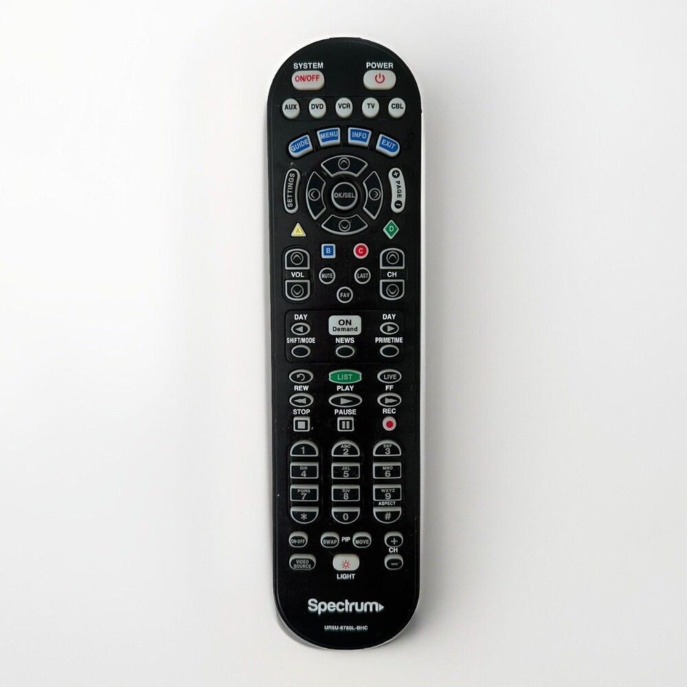 Spectrum Universal Remote UR5U-8790L-TWO TV/Cable Controller EUC